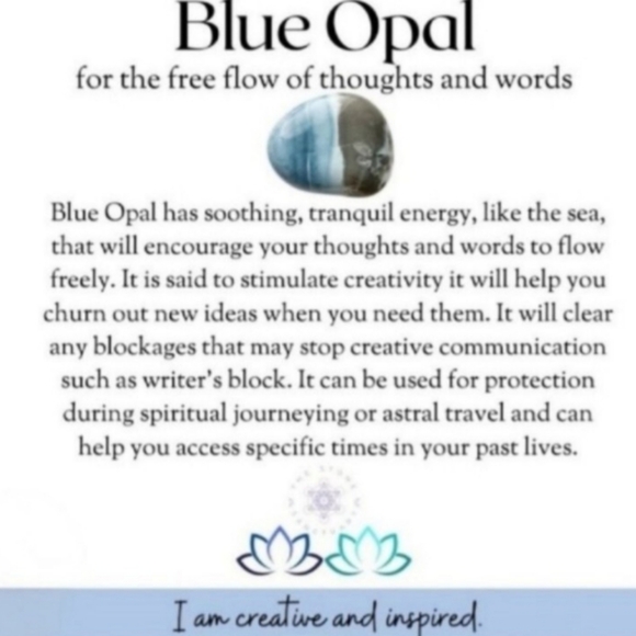 Owhyee Blue Opal Gemstone 925 Sterling Silver Handmade Bracelet - Picture 2 of 2